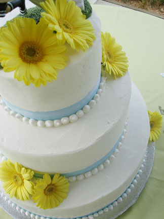 Yellow Flower Cake